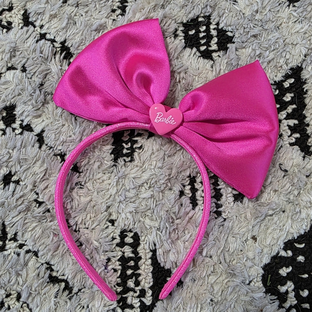 H&M Barbie Hotpink Heart Headband